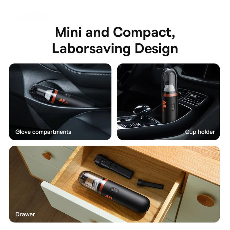 Baseus Vacuum Cleaner 6000Pa Wireless Portable Home Appliance Car Cleaning Mini Handheld Portable Cordless Cleaner