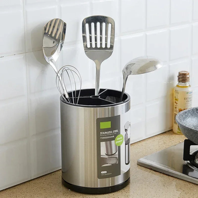 Stainless Steel Cutlery Holder Household Tableware Drainboard Spoon Storage Kitchen Organizer Drainer Dish Drying Rack