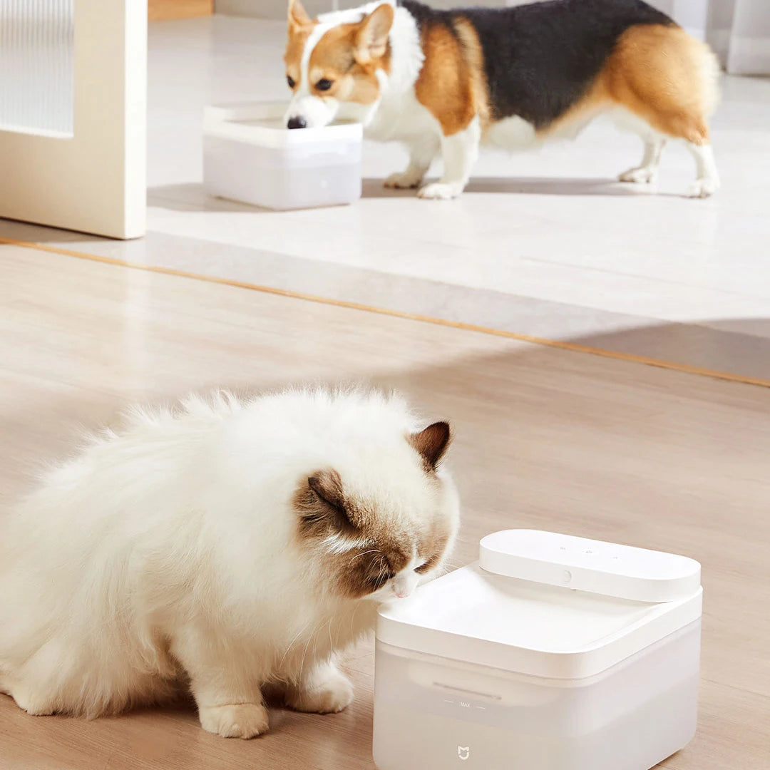 Mijia Wireless Smart Pet Water Dispenser Dog Cat Automatic Induction Mute Drink Feeder ABS 3L 5000mAh Rechargeable Battery
