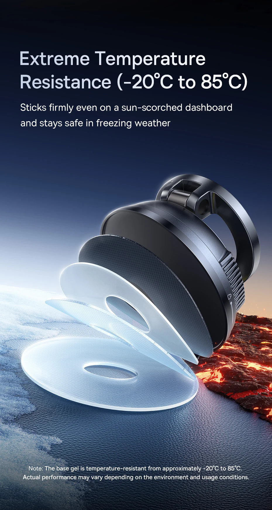 Baseus Magnetic Car Phone Holder Vacuum Suction Cup Stand 360° Rotation Мagnet Holder For iPhone Gym/Driving Vacuum Phone Stand