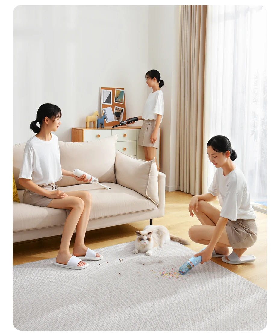 Baseus Vacuum Cleaner 6000Pa Wireless Portable Home Appliance Car Cleaning Mini Handheld Portable Cordless Cleaner