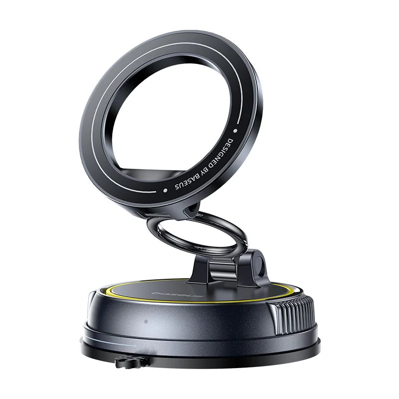 Baseus Magnetic Car Phone Holder Vacuum Suction Cup Stand 360° Rotation Мagnet Holder For iPhone Gym/Driving Vacuum Phone Stand