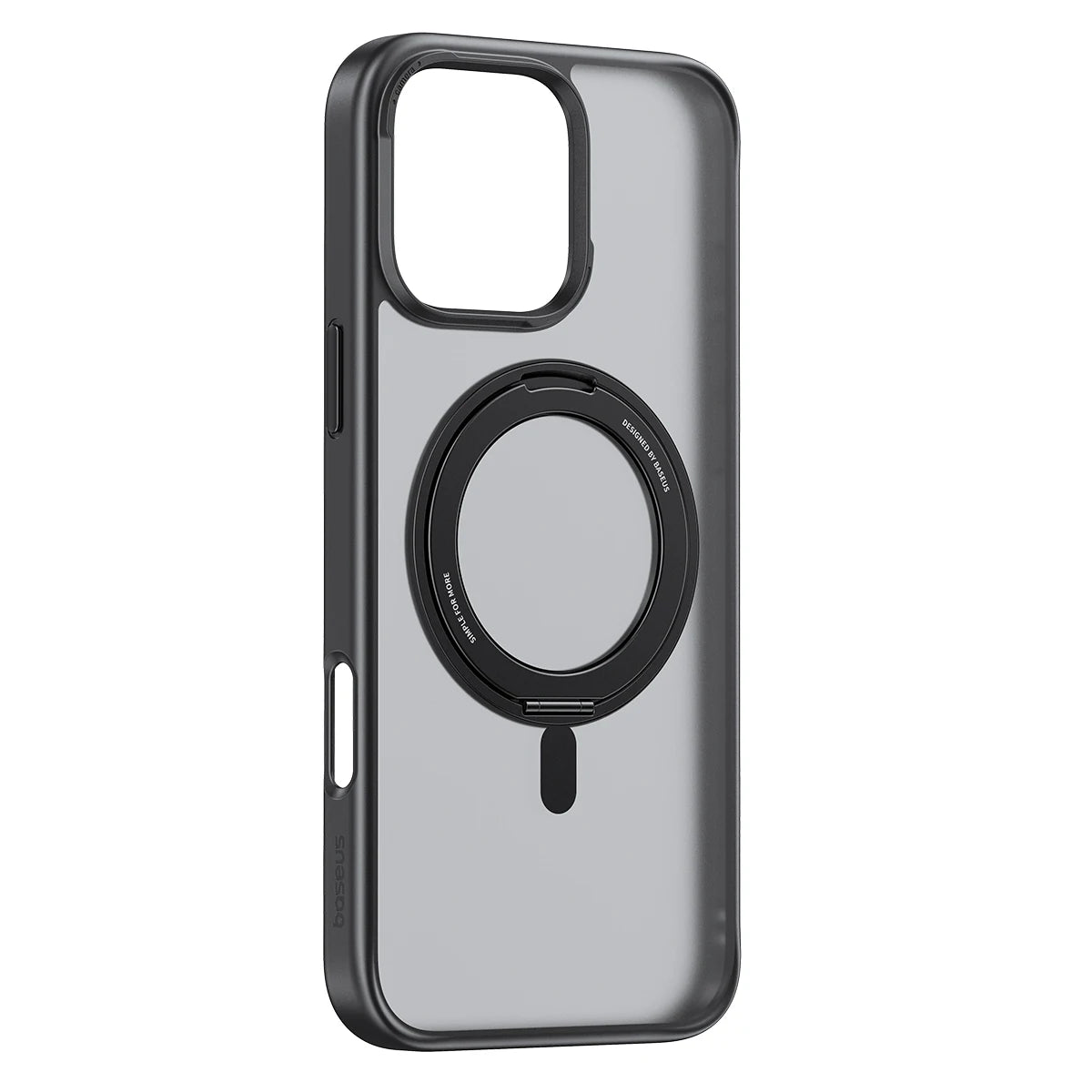 Baseus Stand Magnetic Case For iPhone 17 16 Pro Max 17 Air 360° Rotatable Bracket Wireless Charging For MagSafe Kickstand Case