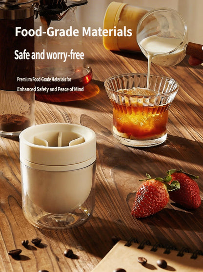 Crystal Clear Ice Ball Maker: Food-Grade Silicone Spherical Ice Mold for Whiskey, Cocktails & Bourbon - Slow-Melting