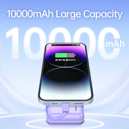 MOVESPEED Q10 Plus 10000mAh Power Bank PD20W Portable Mini External Battery Fast Charging Powerbank for Samsung Xiaomi iPhone