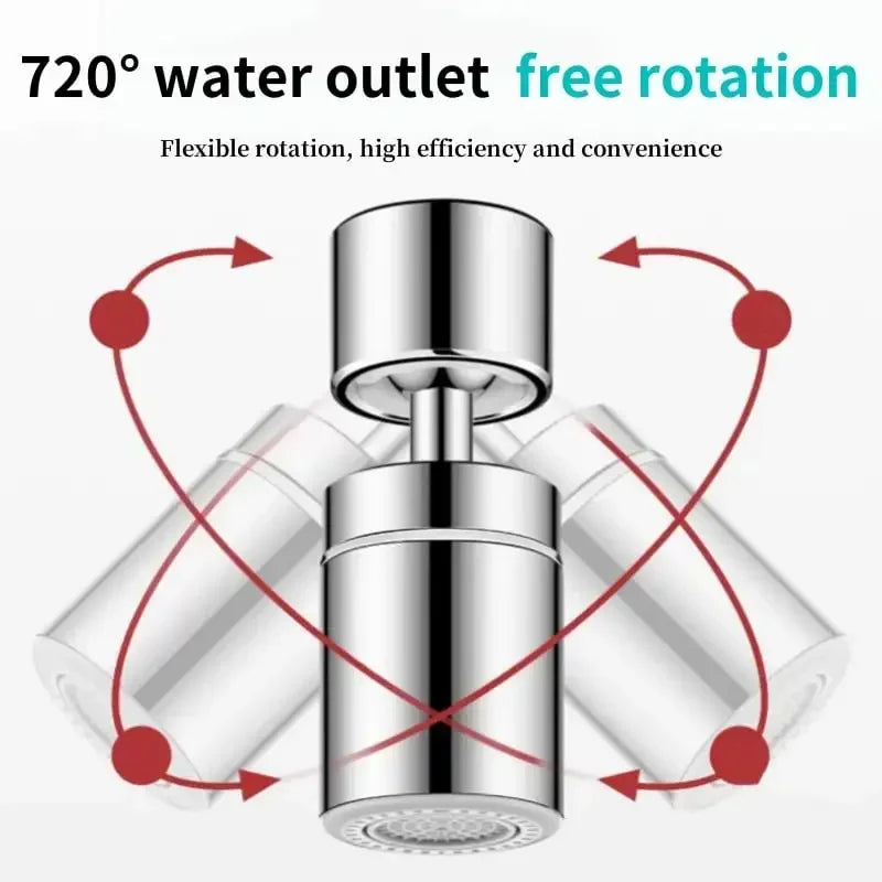 Universal Splash-Proof Washing Artifact Universal Joint Adjustable Water Pressure Faucet Rotatable Extension Shower Spout