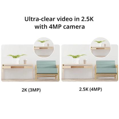 Global Version Xiaomi Smart Camera C400 Security With 2.5K Clarity 4MP 360° Rotation AI Human Detection Google Home Alexa