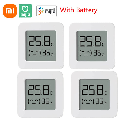 XIAOMI Thermometer 2 Mijia Electric Bluetooth Wireless Smart Hygrometer Thermometer Temperature Detection MI Mijia Home APP