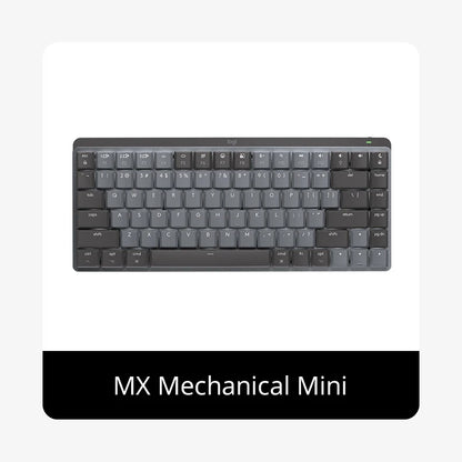 Logitech MX Mechanical Wireless Gaming Keyboard Office Gaming Keyboard for Windows IOS Android office games Keyboard