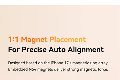 Baseus Magnetic Case For iPhone 17 Pro Max 17 Air Wireless Charging For Magsafe Case For iPhone 16 15 14 13 Pro Max Clear Cover