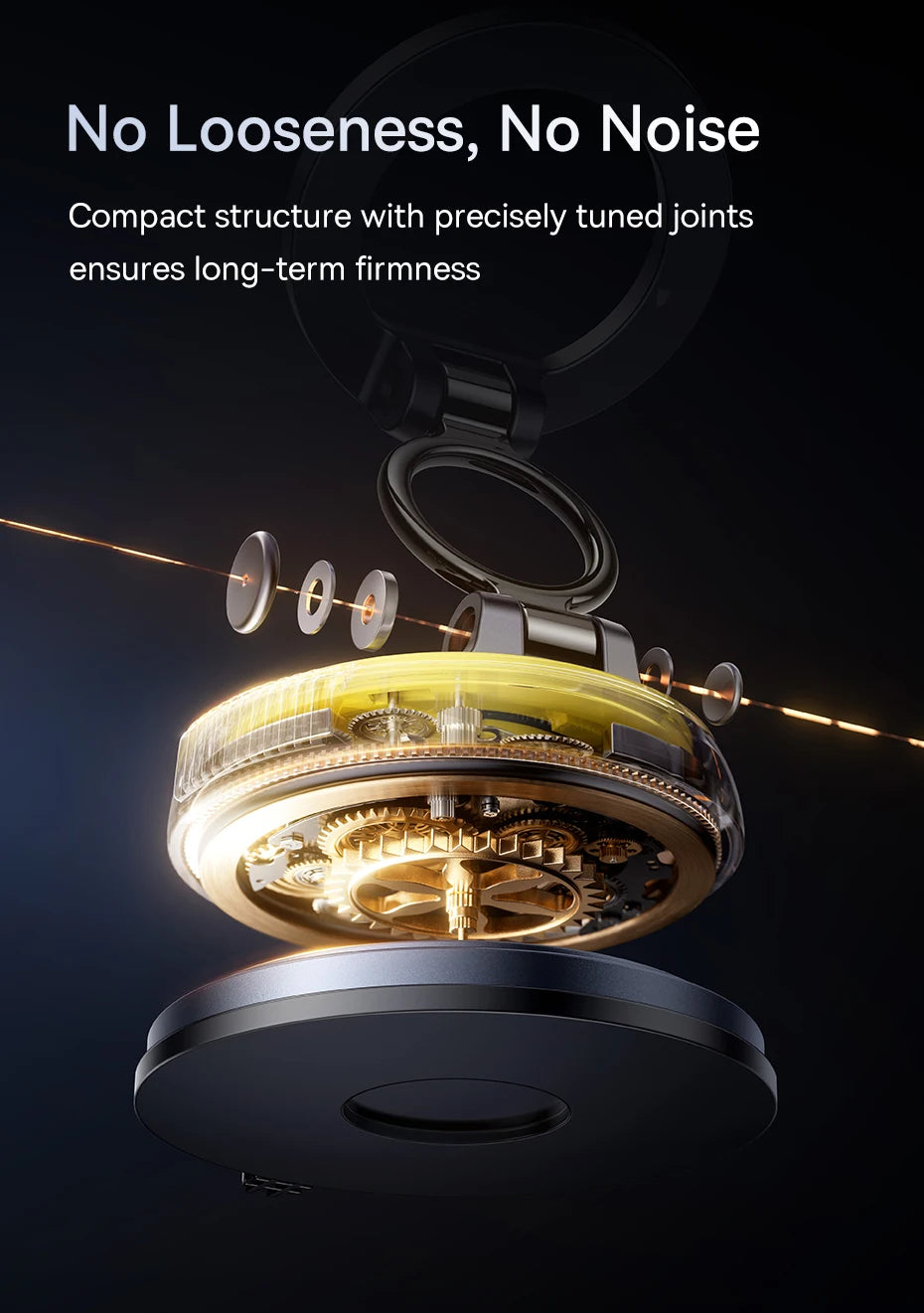 Baseus Magnetic Car Phone Holder Vacuum Suction Cup Stand 360° Rotation Мagnet Holder For iPhone Gym/Driving Vacuum Phone Stand