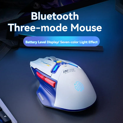 Tri-Mode Connection 10000DPI 2.4G Wireless Bluetooth Gaming Mouse PMW3325 RGB  Light For PC Gaming Laptop and MAC