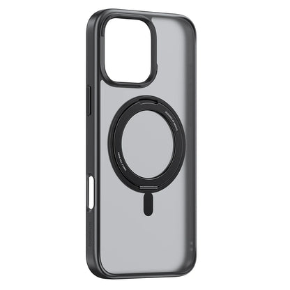 Baseus Stand Magnetic Case For iPhone 17 16 Pro Max 17 Air 360° Rotatable Bracket Wireless Charging For MagSafe Kickstand Case