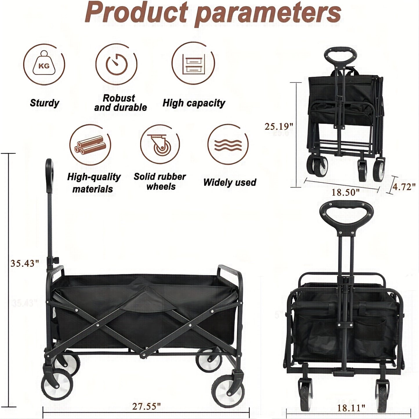 Heavy-Duty Folding Van Trolley