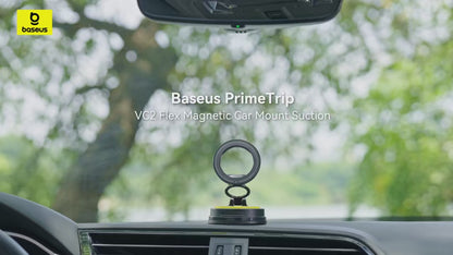 Baseus Magnetic Car Phone Holder Vacuum Suction Cup Stand 360° Rotation Мagnet Holder For iPhone Gym/Driving Vacuum Phone Stand