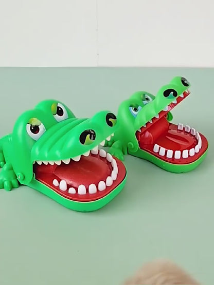 Crocodile Teeth Toys For Kids Alligator Biting Finger Dentist Games. Funny For Party And Children Game Of Luck Pranks Kids Toys